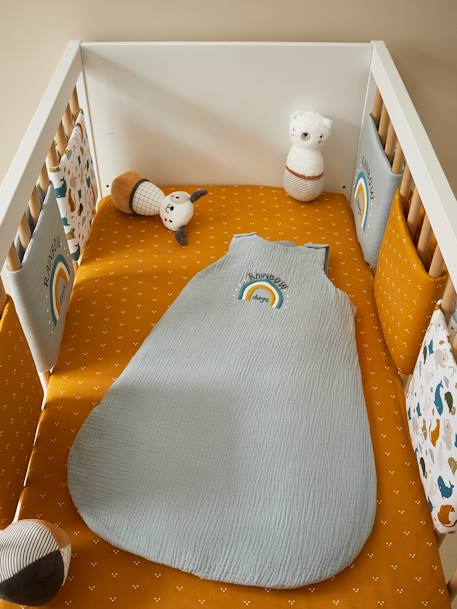 Gigoteuse été en gaze de coton bio* RAINBOW bleu 4 - vertbaudet enfant 