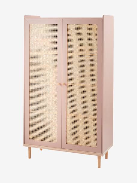 Armoire cannage POÉSIE rose+vert 4 - vertbaudet enfant 