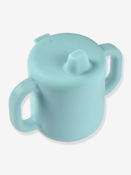 Tasse d'apprentissage en silicone Bleu 4 - vertbaudet enfant 