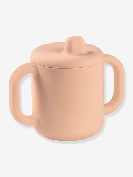 Tasse d'apprentissage BEABA en silicone Bleu+Rose 7 - vertbaudet enfant 