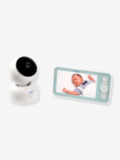 Ecoute-bébé vidéo BEABA Zen Premium blanc+Night blue 3 - vertbaudet enfant 