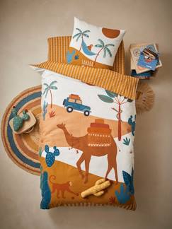 Linge de maison et décoration-Parure housse de couette + taie d'oreiller enfant WILD SAHARA Oeko-Tex®