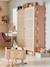 Armoire cannage POÉSIE rose+vert 1 - vertbaudet enfant 