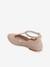Ballerines salomés fille blanc nacre+rose pâle 16 - vertbaudet enfant 