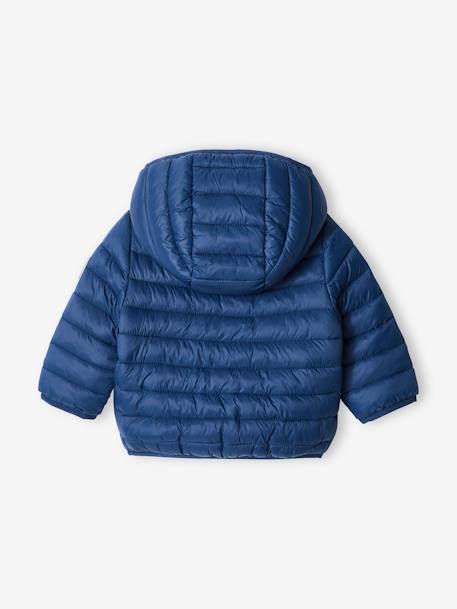 Doudoune légère bébé à capuche navy 3 - vertbaudet enfant 