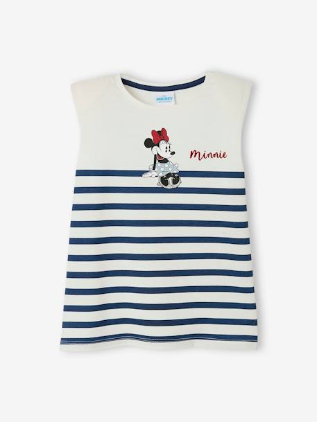 cadeaux-anniversaire-Fille-T-shirt, sous-pull-T-shirt manches courtes avec épaulettes Disney® Minnie fille