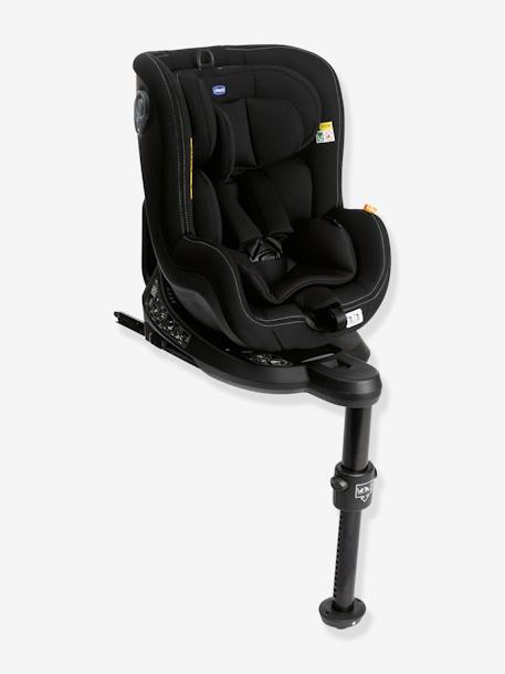 Siège-auto rotatif CHICCO Seat2Fit i-Size 45 à 105 cm, équivalence groupe 0+/1 Black+Desert taupe+India ink 4 - vertbaudet enfant 