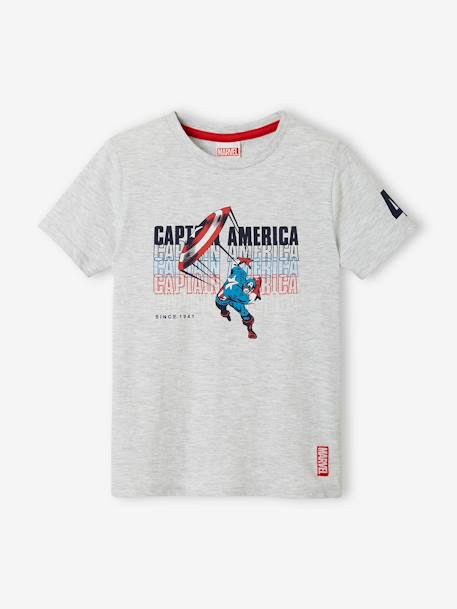 T-shirt garçon Marvel® Avengers Gris chiné 1 - vertbaudet enfant 