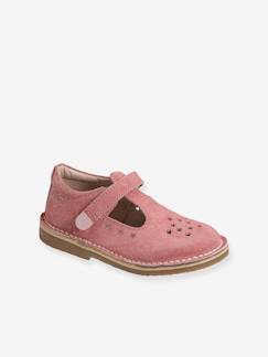 Chaussures-Salomés cuir fille collection maternelle