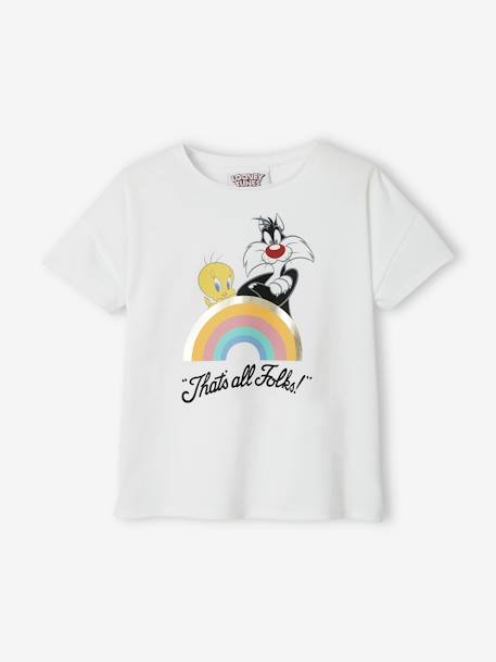 T-shirt fille Looney Tunes® Titi et Grosminet  - vertbaudet enfant