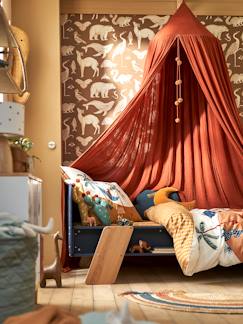 Linge de maison et décoration-Décoration-Rideau-Ciel de lit en gaze de coton WILD SAHARA