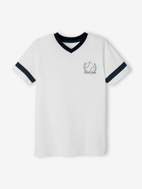 T-shirt garçon sport baseball blanc 6 - vertbaudet enfant 