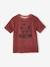Tee-shirt en éponge motif animal garçon bordeaux 1 - vertbaudet enfant 