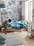 Lit plateforme enfant avec tiroirs SCHOOL BLANC / BOIS 3 - vertbaudet enfant 
