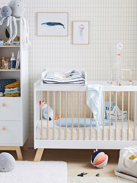 Plan à langer universel pour lits bébé blanc 3 - vertbaudet enfant 