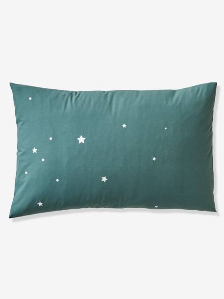 Parure housse de couette + taie d'oreiller avec détails phosphorescents GRAPHIC DINO vert 6 - vertbaudet enfant 