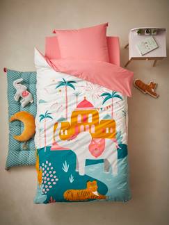 Linge de maison et décoration-Linge de lit enfant-Parure housse de couette + taie d'oreiller enfant EDEN INDIA