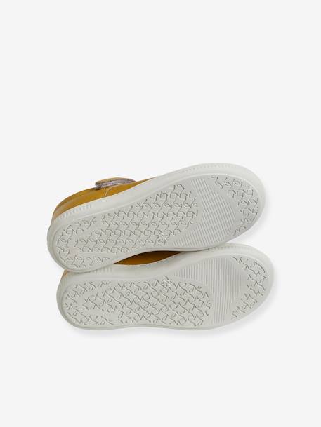 Babies cuir fille collection maternelle jaune moutarde 5 - vertbaudet enfant 