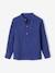 Chemise en gaze de coton personnalisable garçon manches retroussables Bleu moyen+bleu pétrole+écru+vert+vert d'eau 4 - vertbaudet enfant 