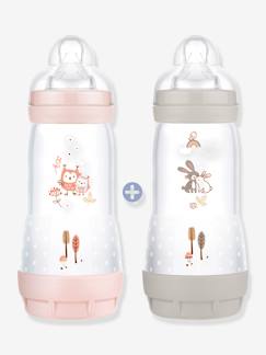 Biberon bébé verre et plastique - tétines et accessoires - Mam - vertbaudet