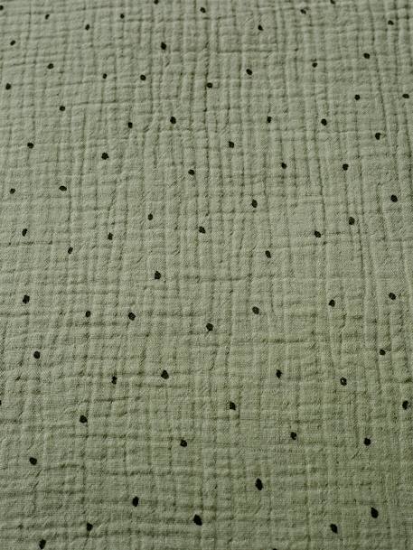 Gigoteuse en gaze de coton PETIT DINO kaki 4 - vertbaudet enfant 