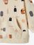 Sweat bébé en molleton motifs géométriques beige clair imprimé 3 - vertbaudet enfant 