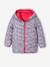 Doudoune fille légère réversible bleu nuit+rose imprimé 9 - vertbaudet enfant 