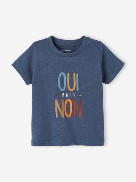 T-shirt imprimé bébé garçon bleu jean 1 - vertbaudet enfant 