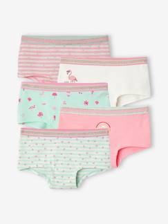 -Lot de 5 shorties fille