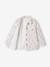 Veste matelassée fille en gaze de coton garnissage polyester recyclé écru imprimé fleurs 3 - vertbaudet enfant 