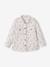 Veste matelassée fille en gaze de coton garnissage polyester recyclé écru imprimé fleurs 2 - vertbaudet enfant 