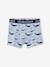 Lot de 5 boxers stretch garçon baleines Lot bleu 2 - vertbaudet enfant 