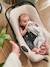 Housse élastiquée pour siège coque 0+ rayé beige+rose thé 1 - vertbaudet enfant 