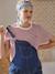 T-shirt coton brodé grossesse et allaitement personnalisable Rayé marine+Rayé rouge 9 - vertbaudet enfant 
