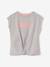 Ensemble de sport fille T-shirt fantaisie et legging gris chiné 2 - vertbaudet enfant 