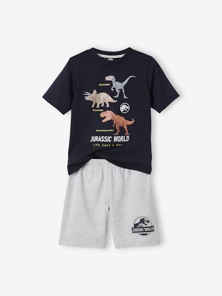 Pyjashort garçon Jurassic World® Bleu / Gris 1 - vertbaudet enfant 