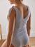 Maillot de bain de grossesse et allaitement tankini à rayures Bleu rayé+vieux rose 2 - vertbaudet enfant 