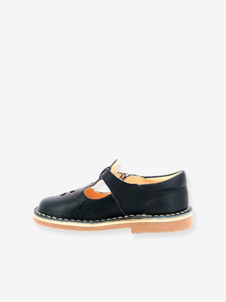Sandales cuir tannage végétal Dingo 2 marine 3 - vertbaudet enfant 