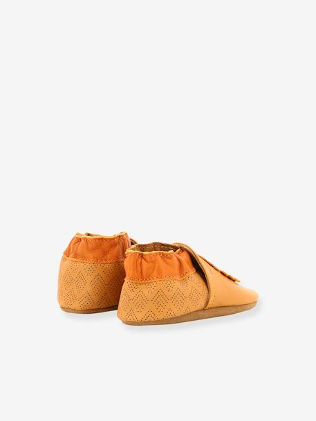 Chaussons cuir souple bébé Grooar © camel 5 - vertbaudet enfant 