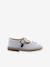 Sandales cuir tannage végétal Dingo 2 blanc+marine 2 - vertbaudet enfant 