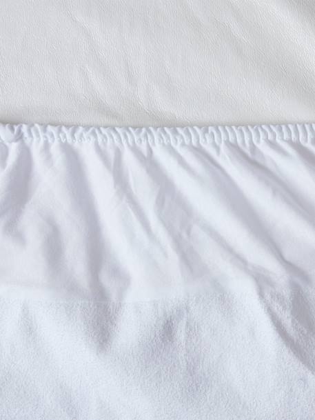 Alèse éponge imperméable anti-acariens Bi-ome NTL® blanc 4 - vertbaudet enfant 