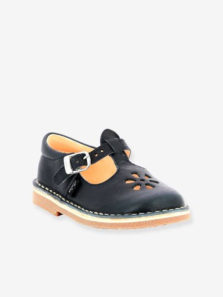 Sandales cuir tannage végétal Dingo 2 marine 1 - vertbaudet enfant 