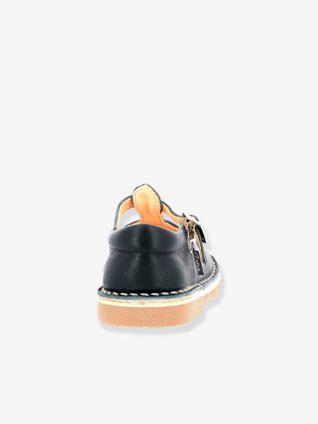 Sandales cuir tannage végétal Dingo 2 marine 4 - vertbaudet enfant 