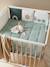 Tour de lit / tour de parc modulable Bio Collection LOVELY NATURE ivoire / multicolore 1 - vertbaudet enfant 