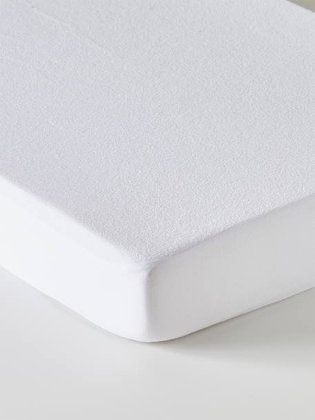 Alèse éponge imperméable anti-acariens Bi-ome NTL® blanc 2 - vertbaudet enfant 