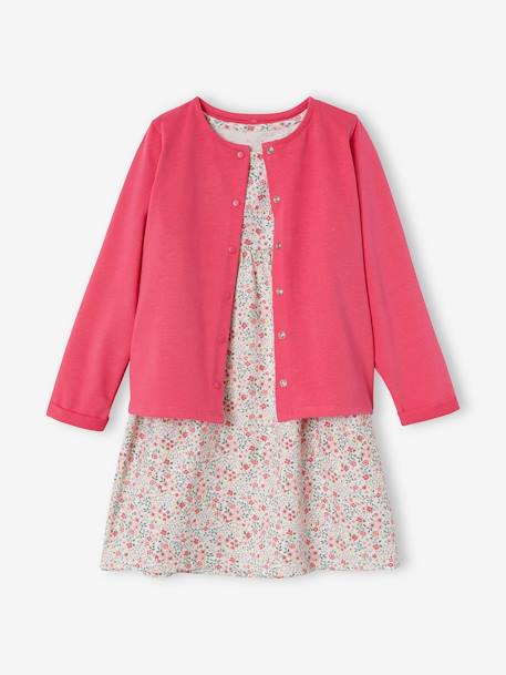 Lot De 2 Shorts Fille à Porter Sous Robe Oeko-Tex Rose Et Blanc - 3 Ans