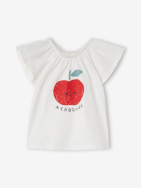 Ensemble bébé T-shirt + short ivoire+rose clair 5 - vertbaudet enfant 