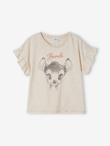 Pyjashort fille Disney Bambi Beige chiné 2 - vertbaudet enfant 