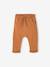 Ensemble bébé tee-shirt et pantalon en molleton bleu canard+rayé / caramel 9 - vertbaudet enfant 