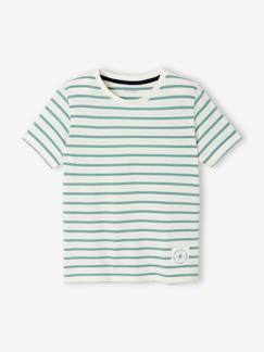 Garçon-T-shirt, polo, sous-pull-T-shirt-T-shirt rayé garçon manches courtes